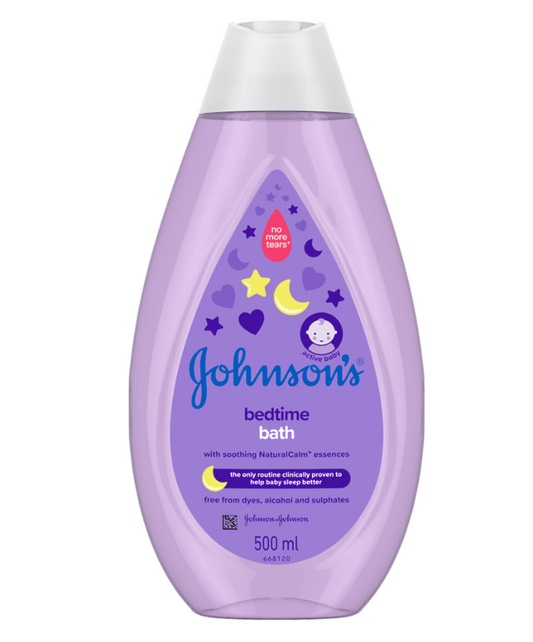 Johnson's Bedtime Bath 500ml – Soothing Night-Time Care for Better Sleep