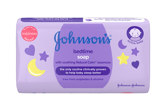 Johnson's Bedtime Soap – Gentle Night-Time Cleanse for Baby