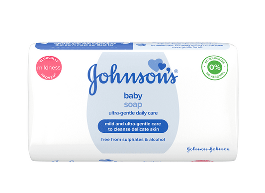 Johnson's Baby Soap – Ultra-Gentle Daily Care for Delicate Skin